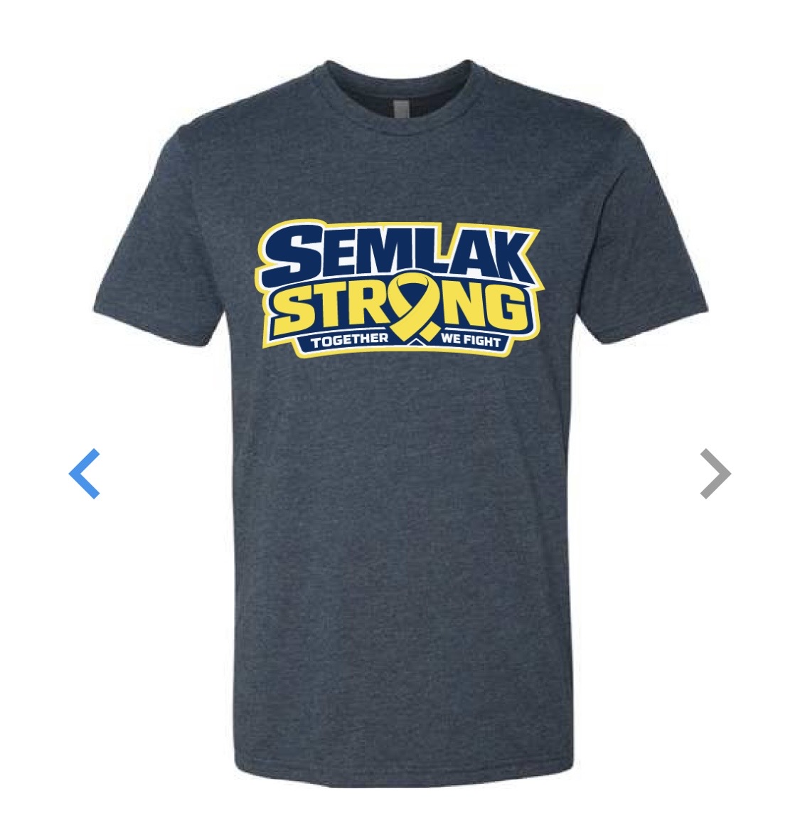 Semlak Strong navy t-shirt